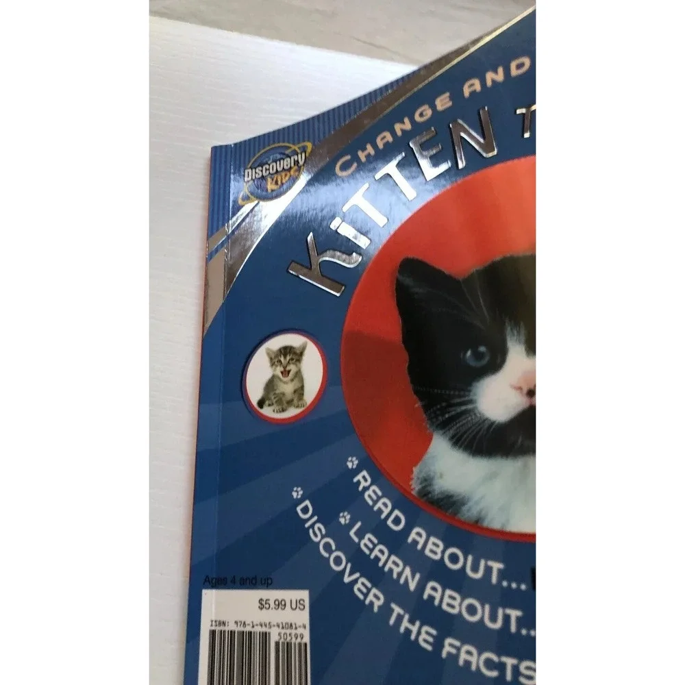 CHANGE AND GROW: PUPPY To DOG DISCOVERY KIDS/CHANGE & Grow Kitten‎ To Cat 2 In 1